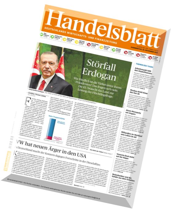 Handelsblatt – 26 November 2015