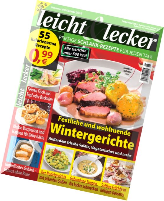 Leicht & Lecker – Dezember-Januar 2016