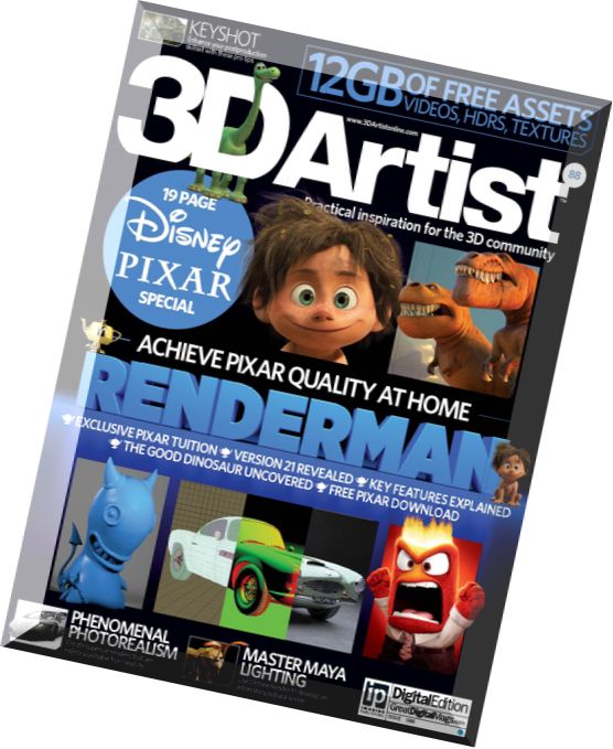 3D Artist – Issue 88, 2015