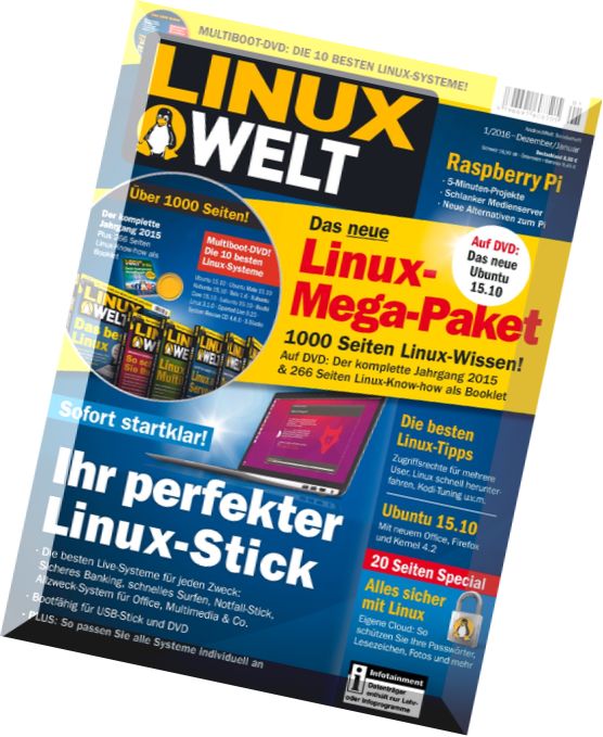 LinuxWelt – Dezember-Januar 2016