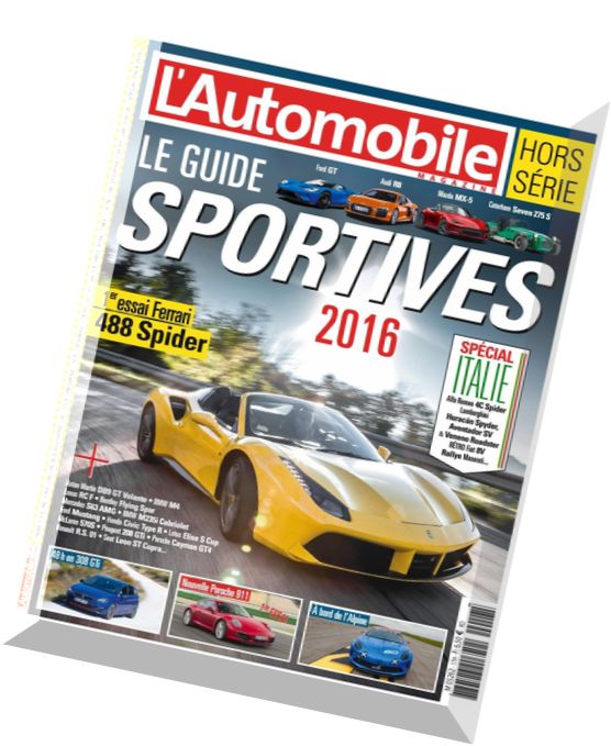 L’Automobile Magazine – Hors-Serie – Guide Sportive 2016
