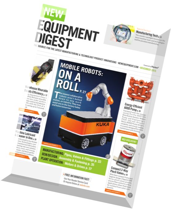 New Equipment Digest – November 2015