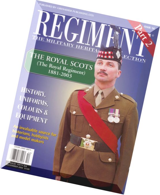 Regiment N 56, The Royal Scots (The Royal Regiment) 1881-2003