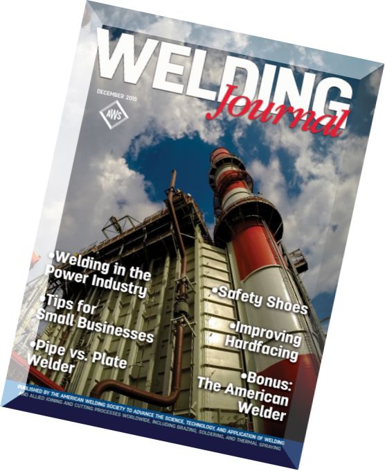 Welding Journal – December 2015