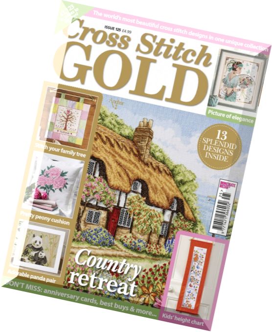 Cross Stitch Gold – Issue 125, 2015