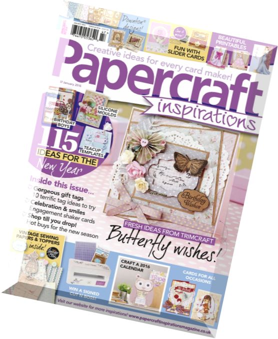 PaperCraft Inspirations – January 2016