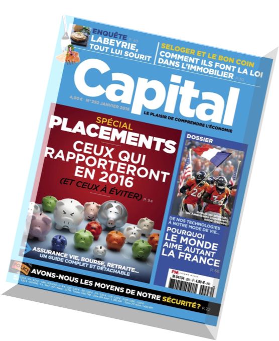 Capital France – Janvier 2016