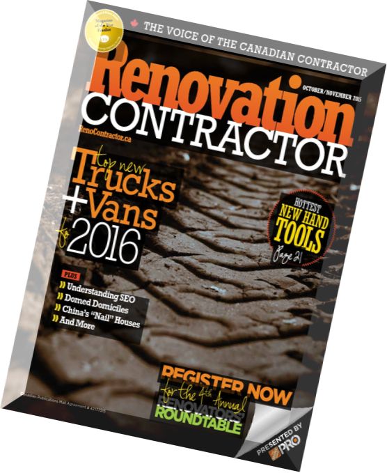 Renovation Contractor – October-November 2015