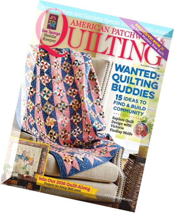 American Patchwork & Quilting – April 2016