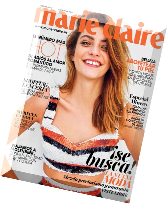 Marie Claire Spain – Febrero 2016