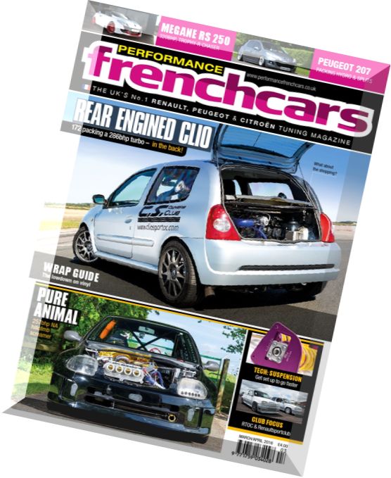 Performance French Cars – March-April 2016