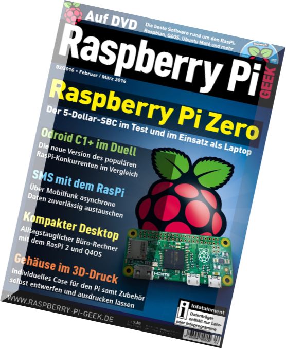 Raspberry Pi Geek – Februar-Marz 2016