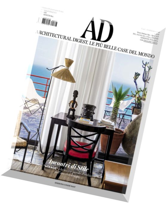 AD Architectural Digest Italia – Febbraio 2016