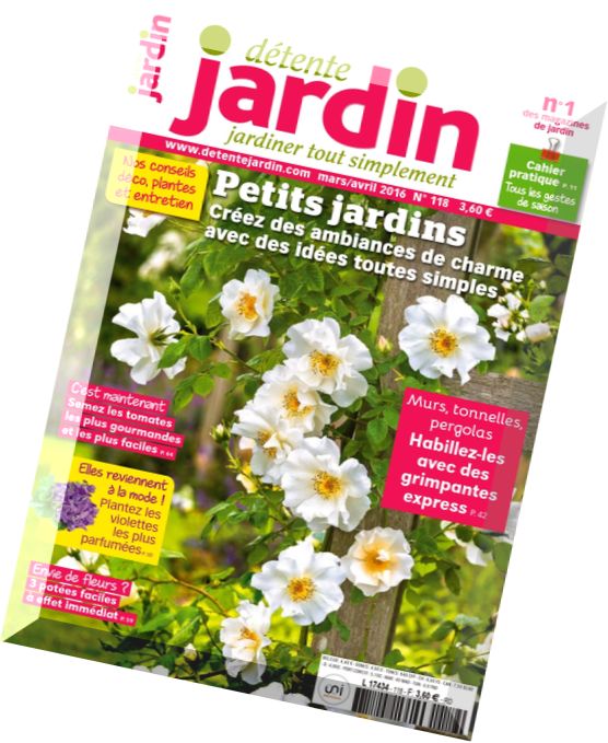 Detente Jardin – Mars-Avril 2016