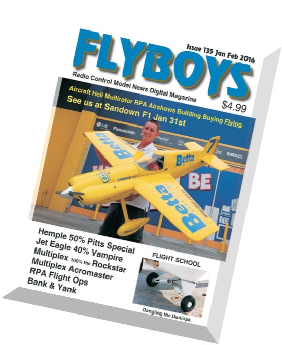 Flyboys Radio Control Model News – January-February 2016