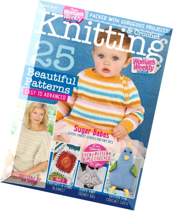 Knitting & Crochet from Woman’s Weekly – March 2016