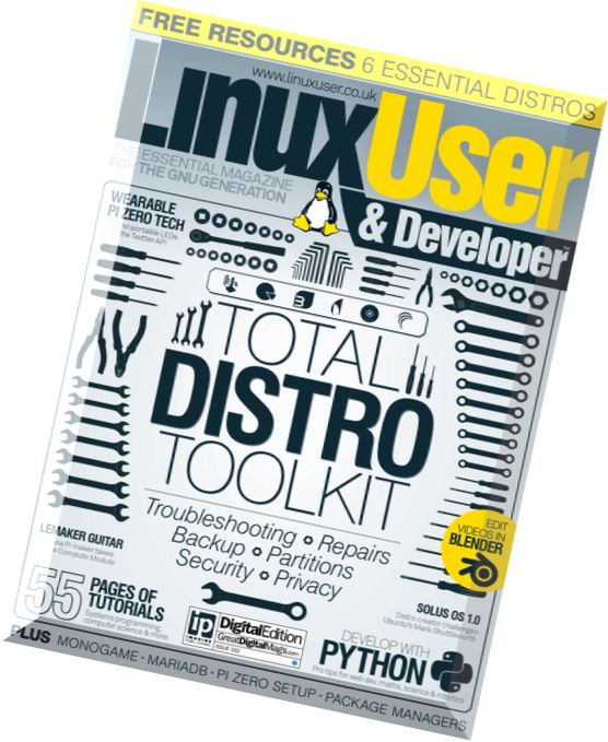 Linux User & Developer – Issue 162, 2016