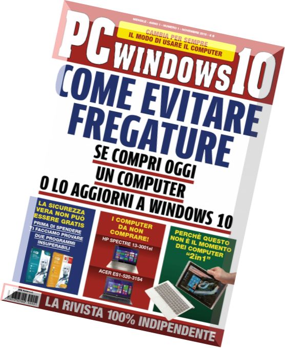 PC WINDOWS 10 – Novembre 2015