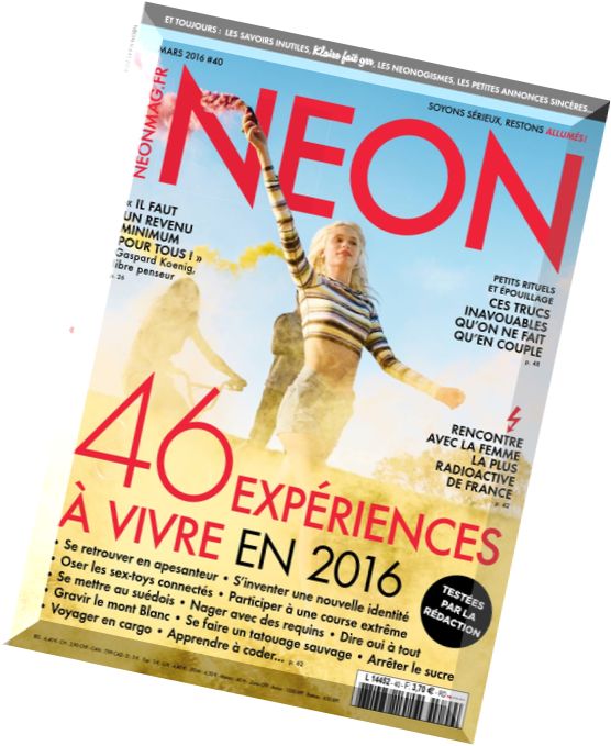 Neon – Mars 2016