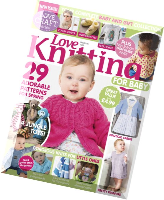 Love Knitting for Babies – March 2016
