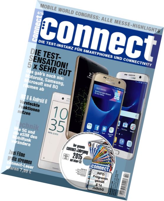 Connect Magazin – April 2016