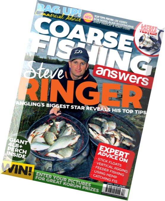 Coarse Fishing Answers – April 2016