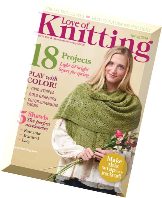 Love of Knitting – Spring 2016