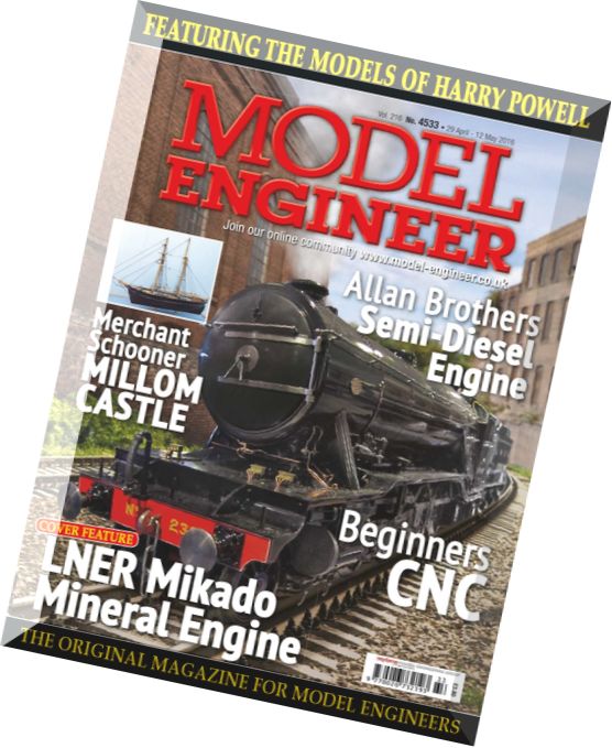 Model Engineer – 29 April 2016
