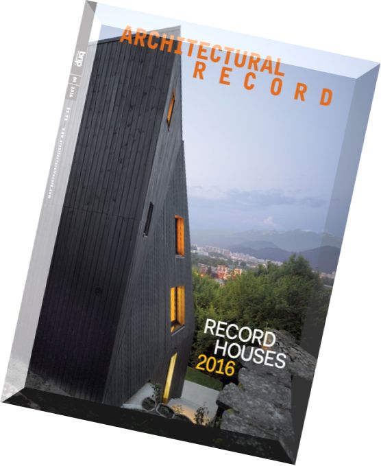 Architectural Record – April 2016
