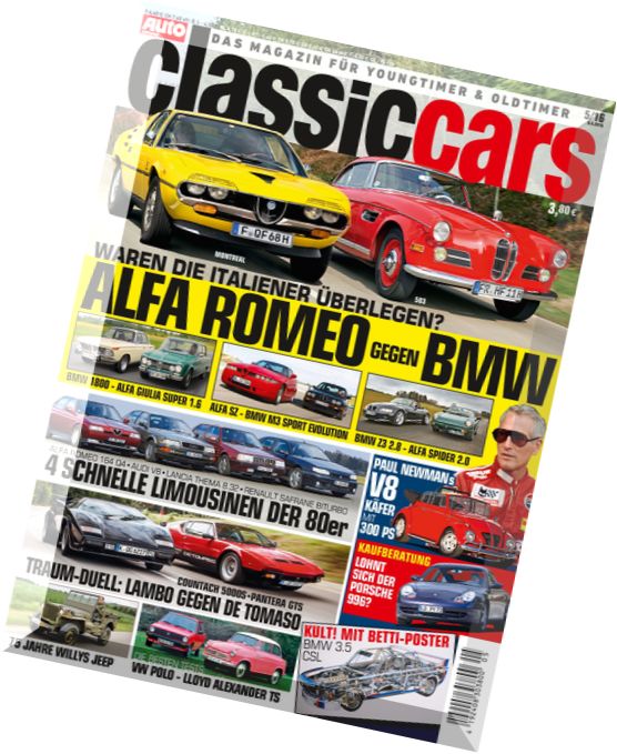 Auto Zeitung Classic Cars – Mai 2016