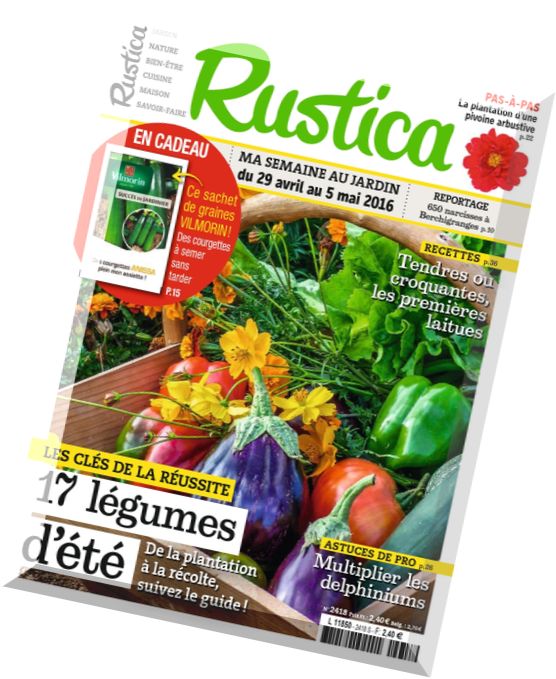 Rustica – 29 Avril au 5 Mai 2016