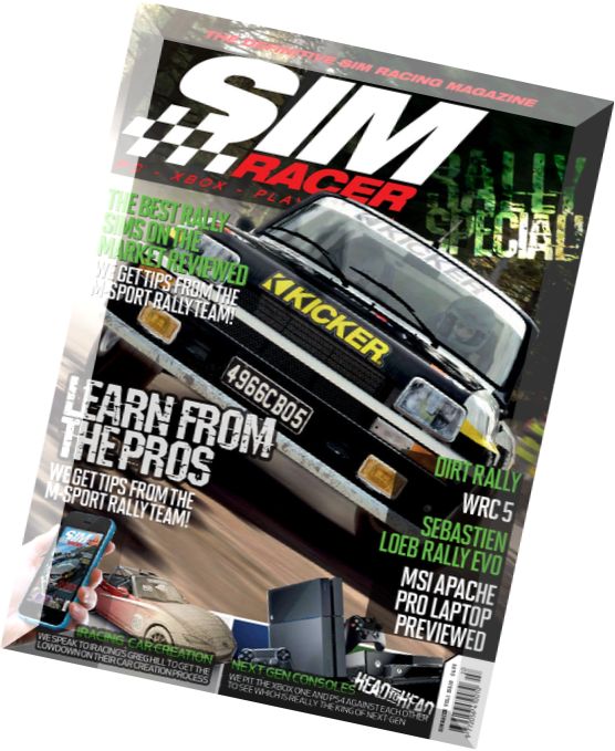 Sim Racer – Volume 1 Issue 10, 2016