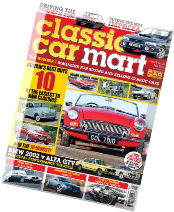 Classic Car Mart – May 2016