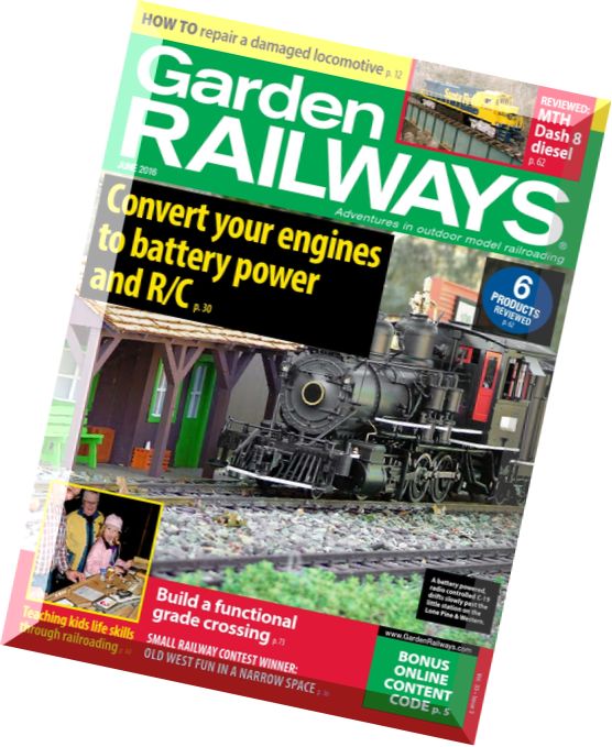 Garden Railways – June 2016