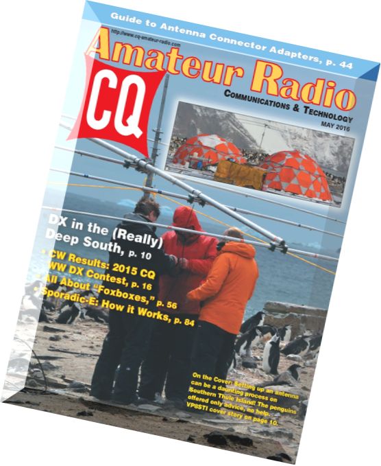CQ Amateur Radio – May 2016