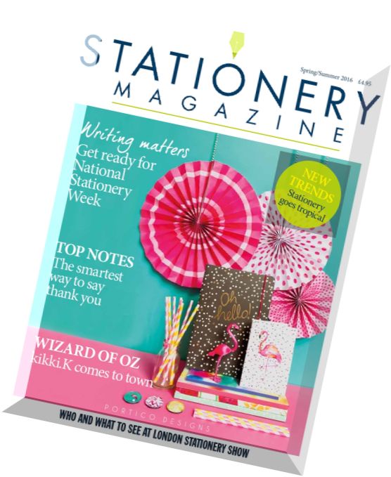 Stationery Magazine – Spring-Summer 2016