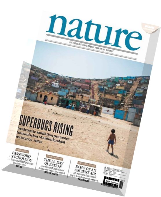 Nature Magazine – 12 May 2016