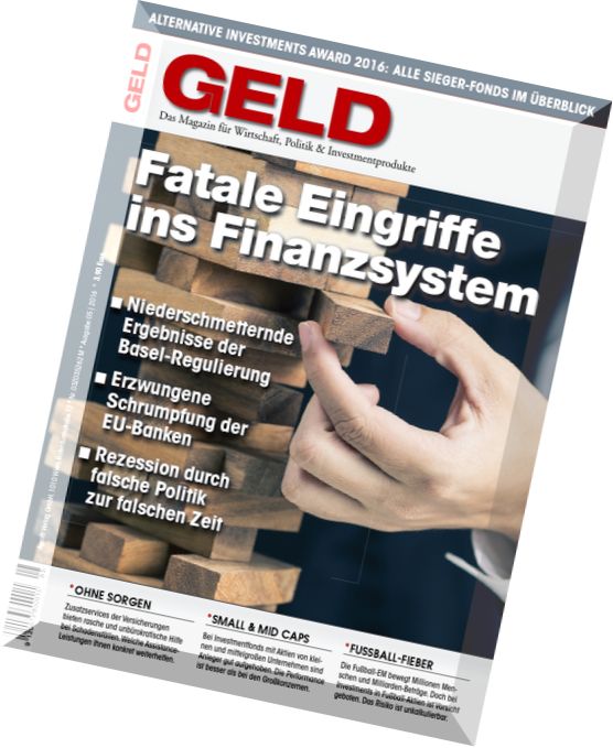 Geld Magazine – Mai 2016