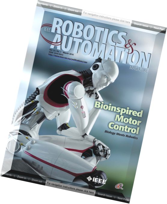 IEEE Robotics & Automation – March 2016