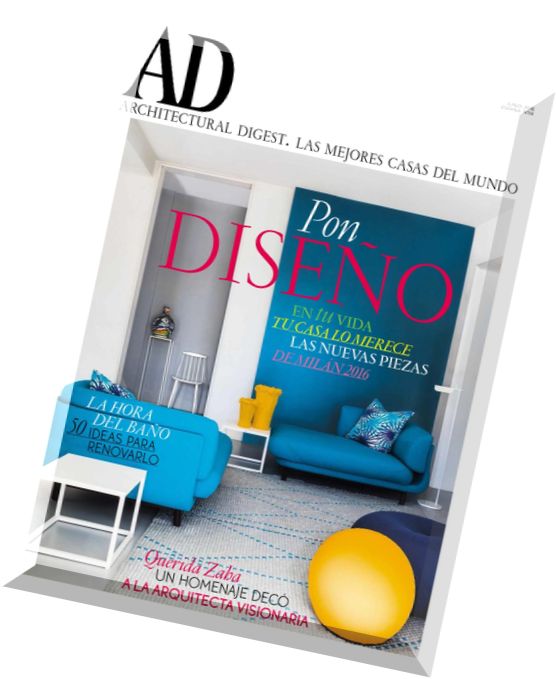 AD Architectural Digest Spain – Junio 2016