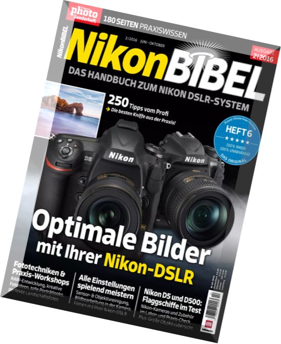 Digital PHOTO Sonderheft – NikonBibel – Juni-Oktober Nr.2, 2016