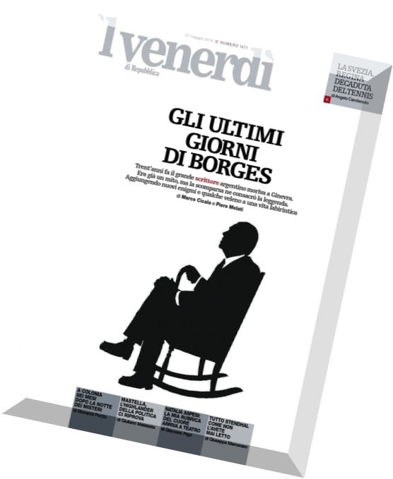 Il Venerdi di Repubblica – 27 Maggio 2016