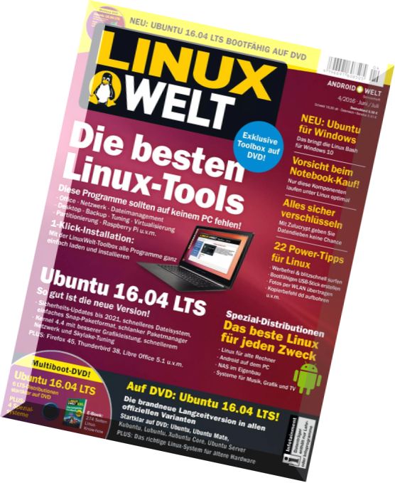 LinuxWelt – Juni-Juli 2016