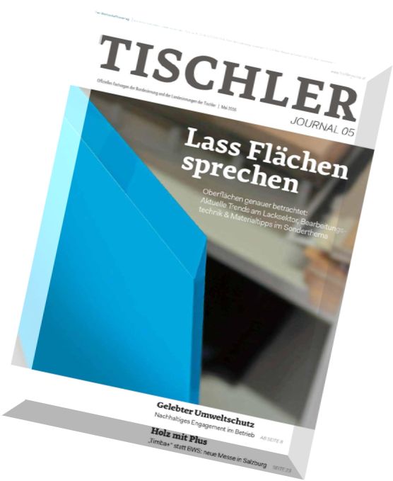 Tischler Journal – Mai 2016