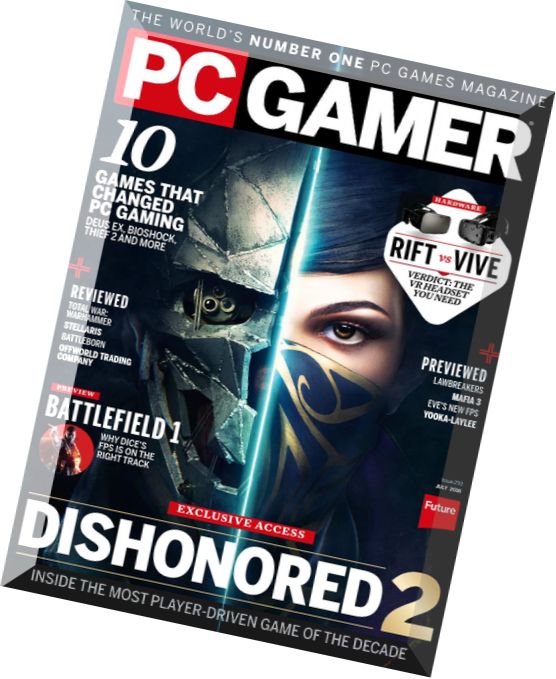 PC Gamer UK – July 2016