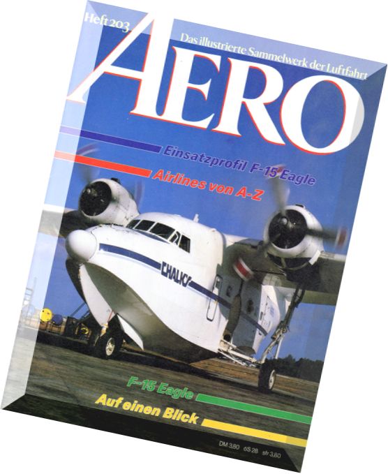 Aero Das Illustrierte Sammelwerk der Luftfahrt – N 203