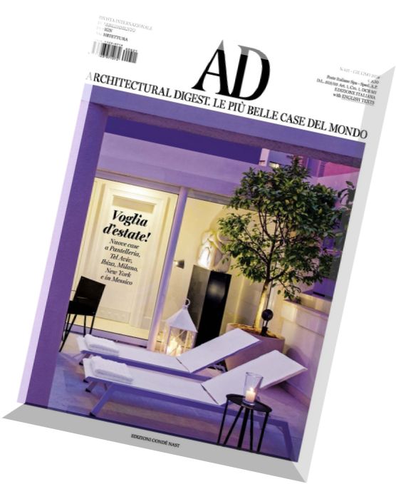 AD Architectural Digest Italia – Giugno 2016