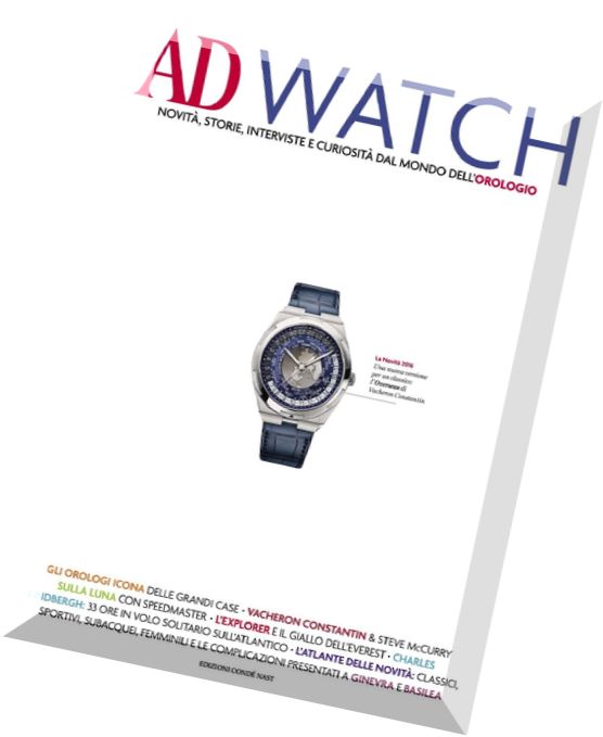 AD Architectural Digest Italia – Watch 2016