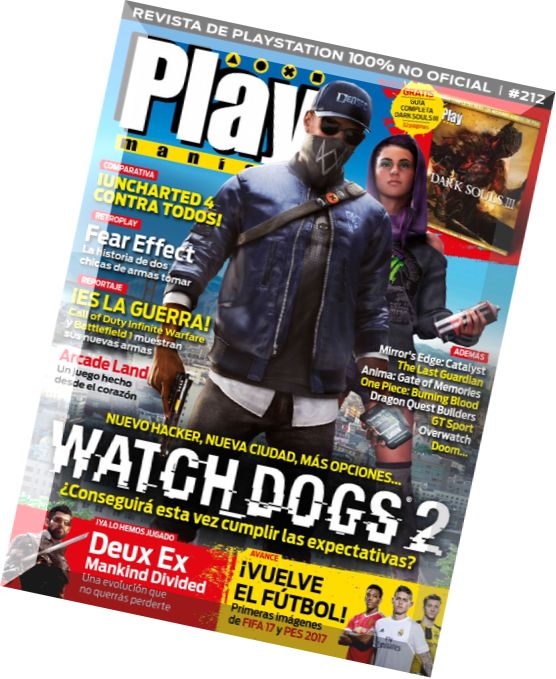 Playmania – Issue 212, 2016