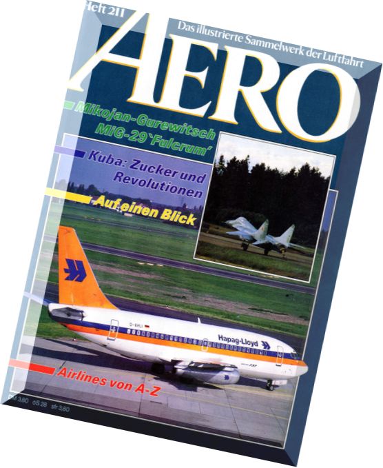 Aero Das Illustrierte Sammelwerk der Luftfahrt – N 211